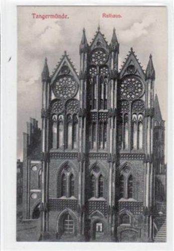 Tangermünde Tangermünde mit Rathaus ungelaufen Top Erhaltung.