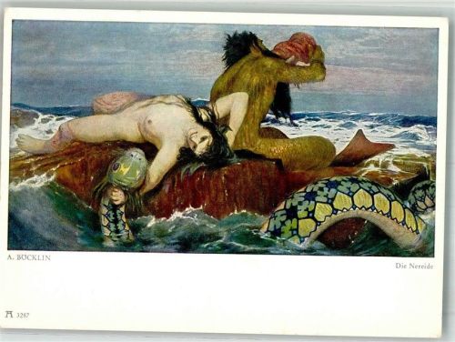Erotik Die Nereide F.A. Ackermanns Kunstverlag Nr. 3287