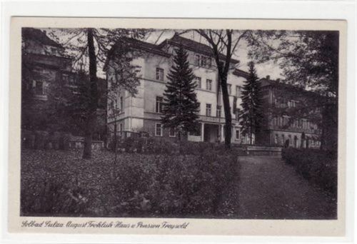 Solbad Sulza. August Fröhlich Haus u. Pension Freysold ungelaufen Top Erhaltung.