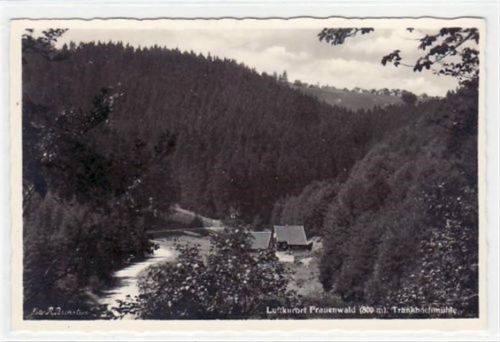 Frauenwald Frauenwald am Rennsteig mit Tränkbachmühle ungelaufen Top Erhaltung.