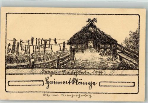 Treptow 1914 Heimatklänge sign. A.H. Fischer