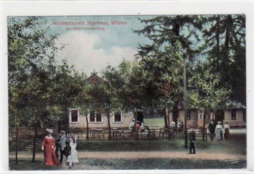 Wilthen mit Waldrestaurant Jägerhaus am Mönchswalderberg ungelaufen leichte Eckabschürfungen und Rändern, sonst gut erhalten.