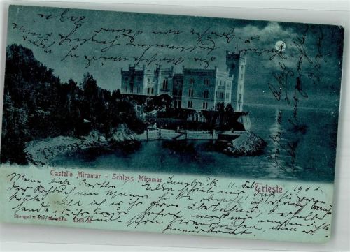 Trieste / Triest / Trst 1901 Schloss Miramar