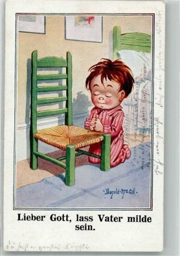 1925 Kleines Kind betet das der Vater milde ist Arthur Rehn & Co. 1421