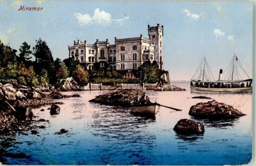 Miramare di Rimini 1913 Schloss