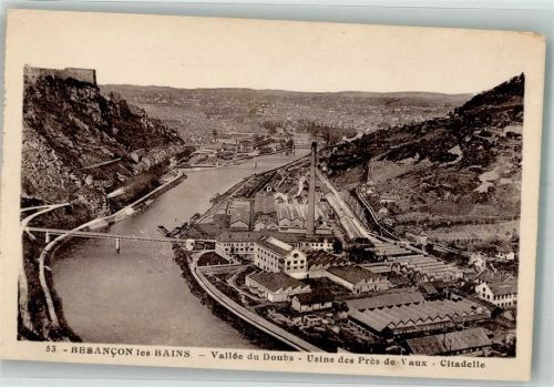 Besancon Fabrik Burg Vallée du Doubs