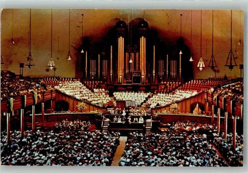 Salt Lake City Inneres des Mormonentempels