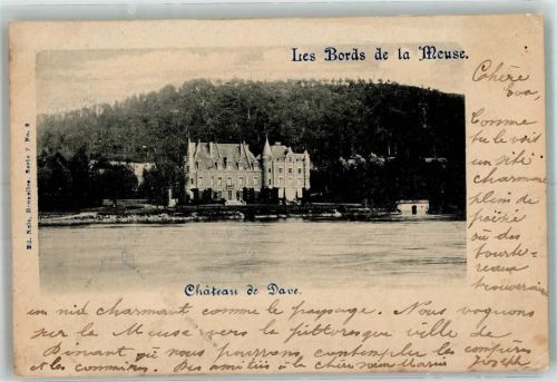 Namur 1900 Schloss Chateau de Dave