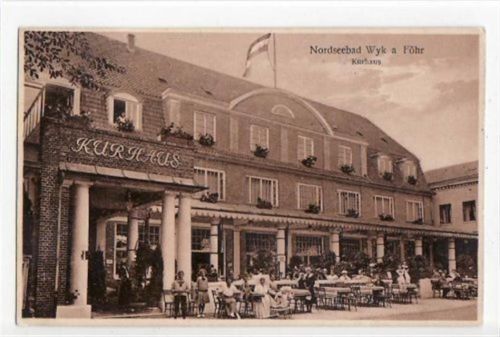 Wyk Wyk a. Föhr mit Kurhaus ungelaufen Gute Erhaltung.