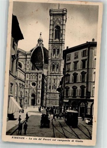Firenze Straßenbahn La via de´Pecori
