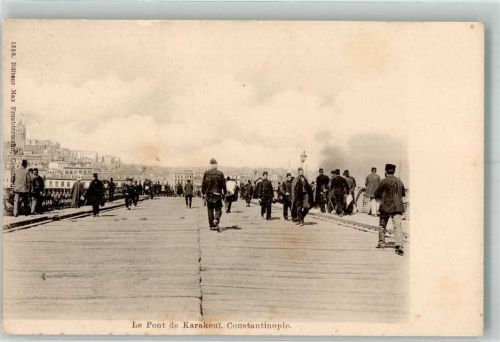 Konstantinopel Le Pont de Karakeui