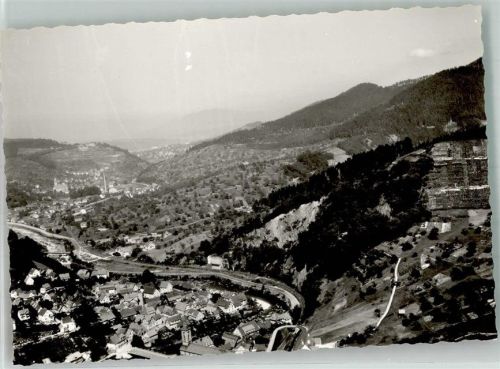 Hilpertsau Foto Original aus Archiv eines Ansichtskartenverlags Fliegeraufnahme