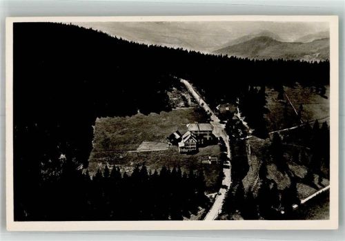 Zuflucht 1937 Fliegeraufnahme vom Kurhaus Zuflucht
