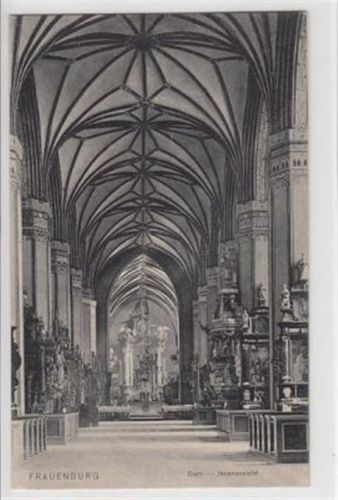 Braunsberg Frauenburg / Frombork - Kreis Braunsberg / Braniewo. Innenansicht vom Dom ungelaufen Top Erhaltung.