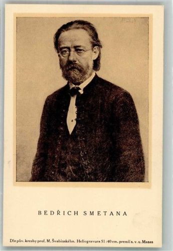 sign. Svabinsky M. Prof. Bedrich Smetana
