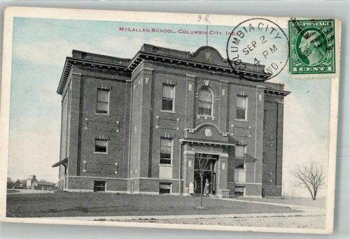Indianapolis Columbia City Mc Lallen School Indiana