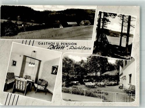 Dürhölzen Gasthof Pension Gasthaus Hütt Zimmer Wandbild