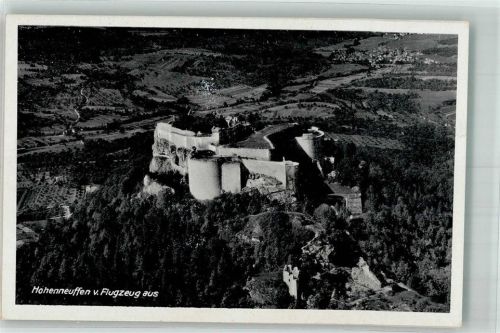 Neuffen Fliegeraufnahme Burg Hohenneuffen Freigeg. d. R.L.M.