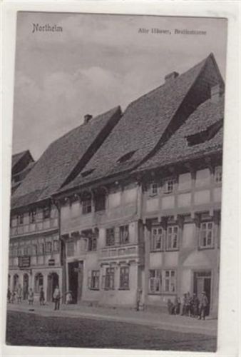 Northeim Northeim. alte Häuser in der Breitestraße ungelaufen Leicht fleckig, leichte Abschürfungen, sonst gut erhalten