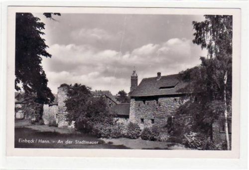 Einbeck Einbeck / Hann. Partie an der Stadtmauer ungelaufen Gute Erhaltung.