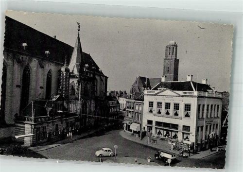 Zwolle VW Käfer Kirche Grote Market met Hoofdwaacht