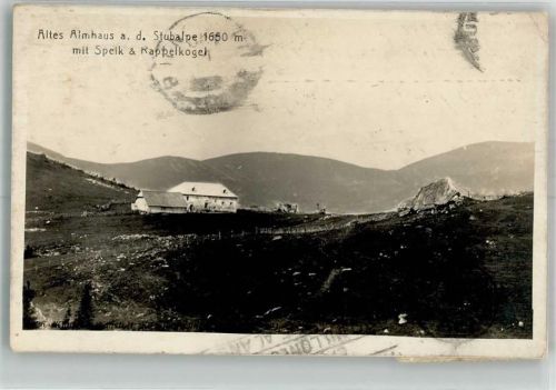Köflach Hüttenstempel altes Almhaus Sutubalpe