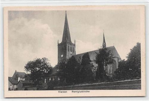 Viersen. Remigiuskirche ungelaufen Top Erhaltung.