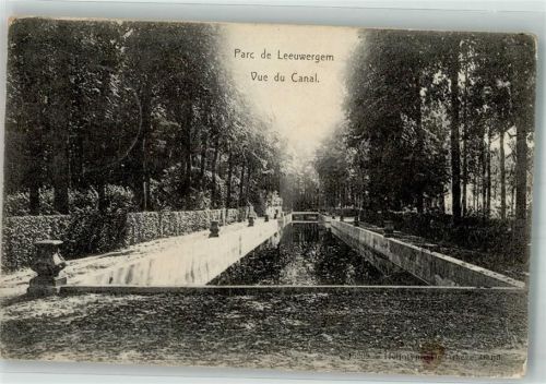 Sint-Niklaas 1917 Feldpost WK I Parc de Leeuwrgem Kanal