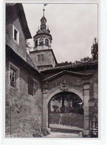 Schmalkalden Schmalkalden mit Schloß Wilhelmsburg ungelaufen Leichter Bug oben links, sonst gut erhalten.