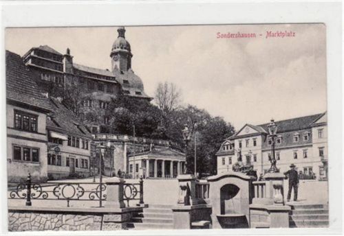 Sondershausen Sondershausen mit Marktplatz ungelaufen Top Erhaltung.