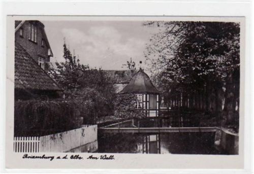 Boizenburg a.d. Elbe mit Partie am Wall ungelaufen Leichte Kratzspuren Vorderseite, sonst gut erhalten.