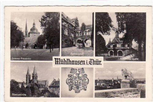 Mühlhausen Mühlhausen mit 5 Abbildungen ungelaufen Gute Erhaltung.
