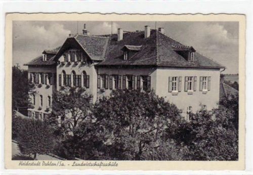 Dahlen Dahlen mit Landwirtschaftsschule gelaufen von 1940. Gute Erhaltung.