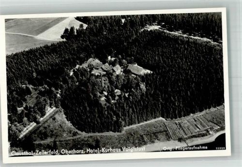 Clausthal-Zellerfeld Fliegeraufnahme Hotel Voigtslust