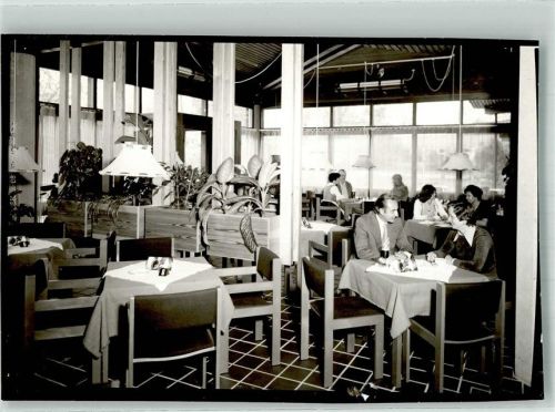 Bad Bellingen Kurhaus Speisesaal Foto Original aus Archiv eines Ansichtskartenverlags Ort handschriftlich
