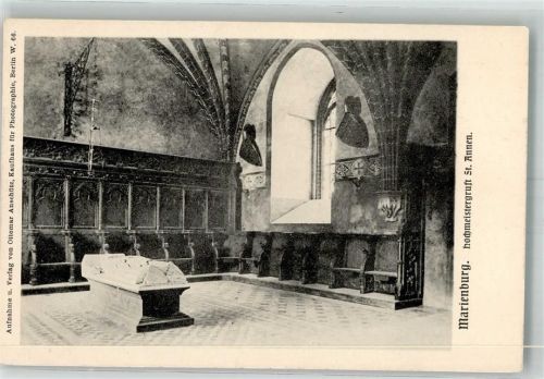 Marienburg Schloss Hochmeistergruft St.Annen