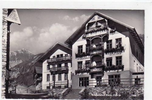 Kals mit Gasthof und Pension Ködnitzhof gelaufen von 1958. Gute Erhaltung.