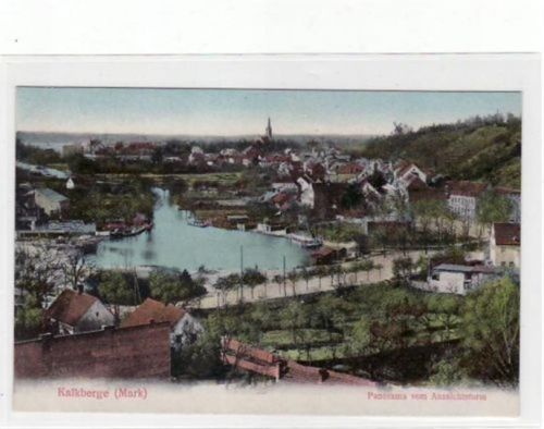 Kalkberge (Mark). Abgebildet ist das Panorama vom Aussichtsturm. Postalisch nicht gelaufen. Sehr gut erhalten.