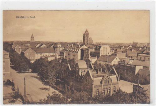 Haynau Haynau in Schlesien - Chojnów / Kreis Goldberg - Zlotoryja ungelaufen kleiner Knick an der rechten oberen Ecke , sonst gut erhalten