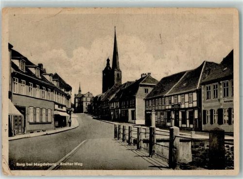 Burg Breiter Weg Fachwerkhaus