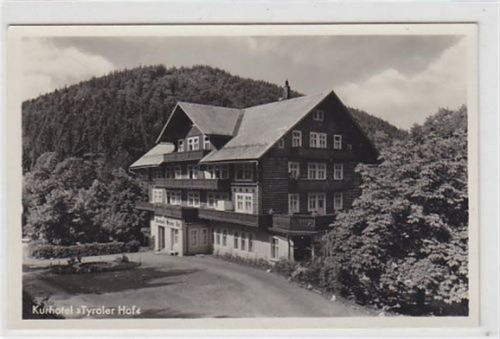 Wölfelsgrund Wölfelsgrund - Miedzygórze / Kreis Habelschwerdt - Bystrzyca Klodzka. Kurhotel Tyroler Hof ungelaufen Top Erhaltung.