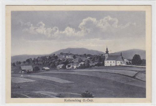 AK von Kollerschlag. Gesamtansicht mit Kirche. Ungelaufen. Gute Erhaltung.