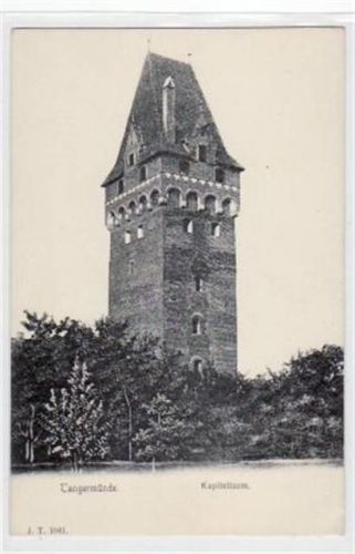 Tangermünde Tangermünde mit Kapitelturm. Postalisch nicht befördert, frühe Karte, da Anschriftsseite noch ungeteilt. Gute Erhaltung.