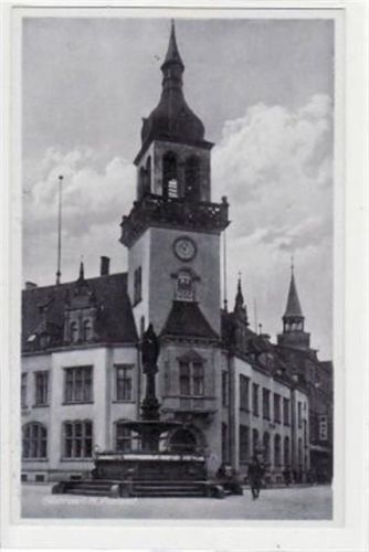 Güstrow i. Meckl. mit Postamt ungelaufen Top Erhaltung.