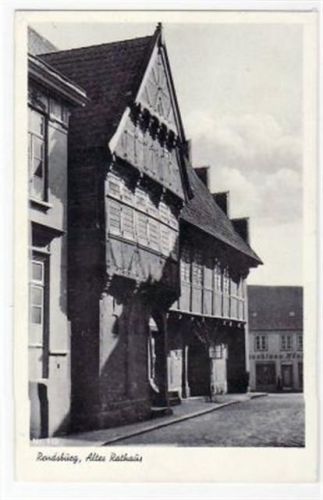 Rendsburg Rendsburg, Altes Rathaus, Nachkriegskarte ungelaufen Top Erhaltung.