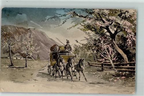 1914 Postillon AK