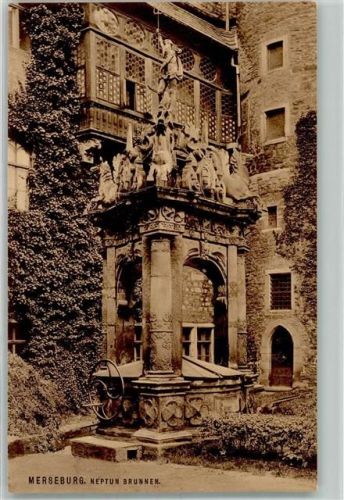 Merseburg Neptun Brunnen