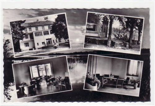 Lehmrade bei Mölln, 4 Abbildungen, Spezialabteilung ungelaufen Die Karte war in einem Album eingeklebt, daher Anhaftungen und Abrißspuren Rückseite, sonst gut erhalten