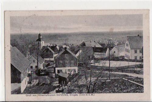 Satzung Satzung mit Gesamtansicht gelaufen von 1921 kleiner Knick unten links, leicht fleckig, kleine Abschürfungen Rückseite, sonst gut erhalten