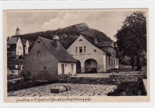 Freyburg a.d. Unstrut mit Jahnhaus ungelaufen Gute Erhaltung.